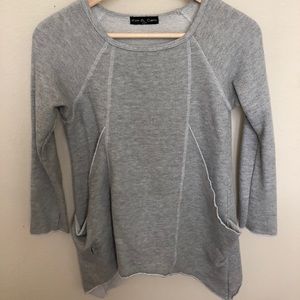 Omg sleeve top with pockets